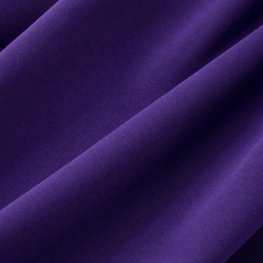 Guangzhou wholesale anti pill fabric textile quilted custom designer 100 cotton fleece fabric stocklot for women garment