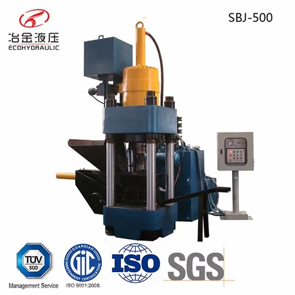 Алюминиевые отходы брикетирования прессы