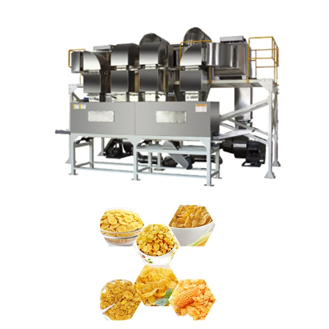 Automatic Corn Flakes Maize Flex Flask Making Machine