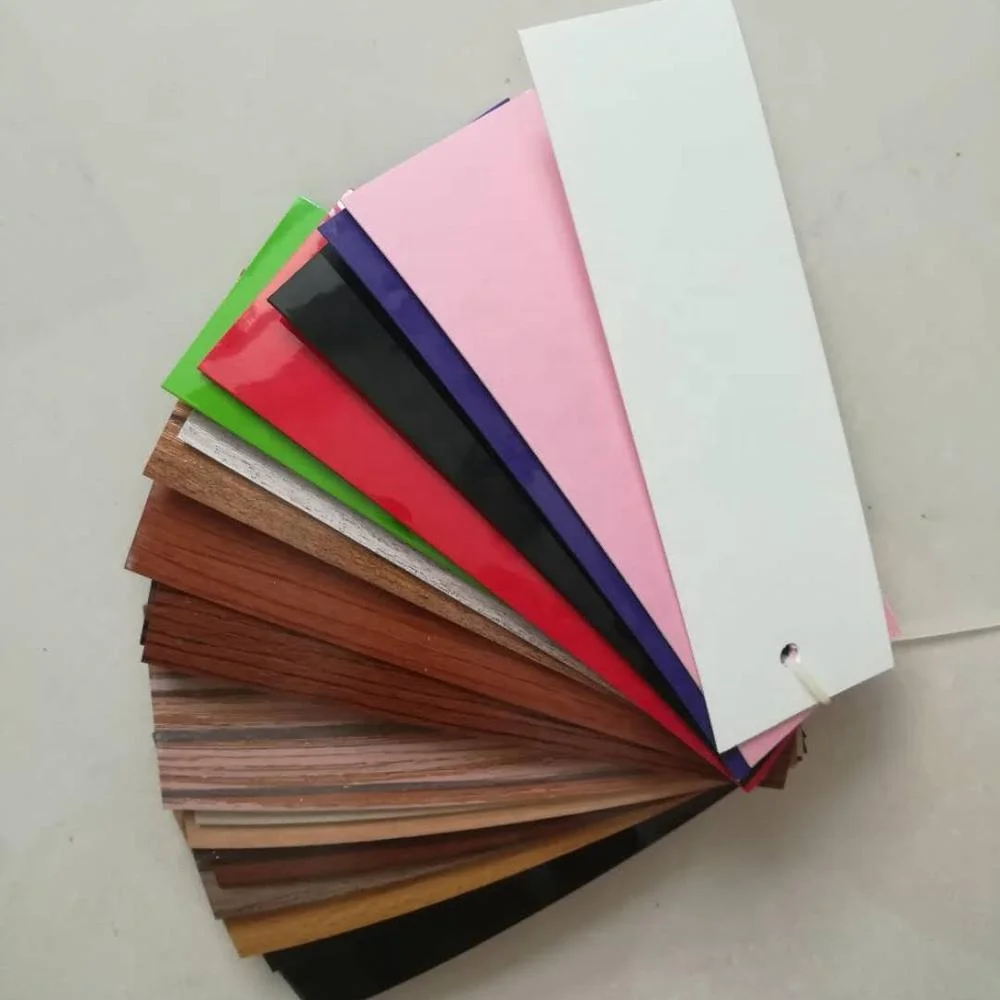 Promotion for SuperSeptember Purchasing Tianhao customized size 2mm high gloss pvc edge banding