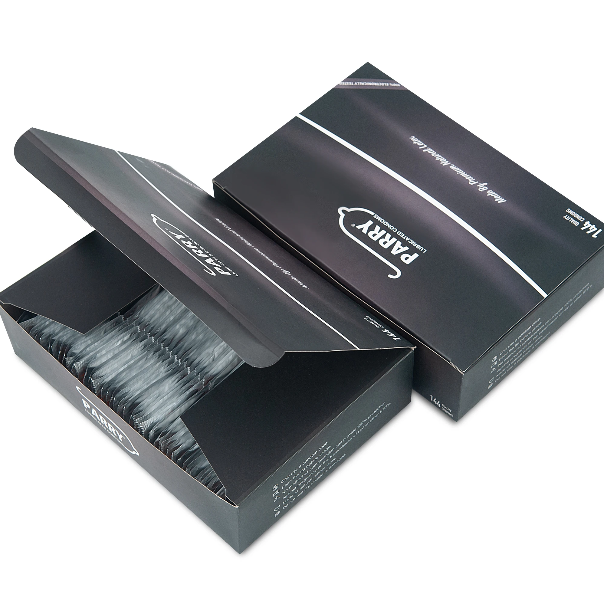 Ultra thin Male condom 12 pcs box lubricated flavoredcondom private label