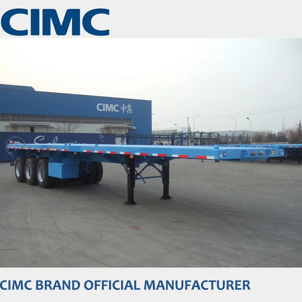 
Полуприцеп с платформой CIMC 60 тонн 