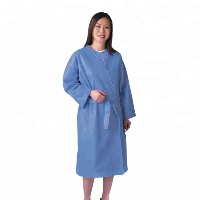 Disposable non woven kimono