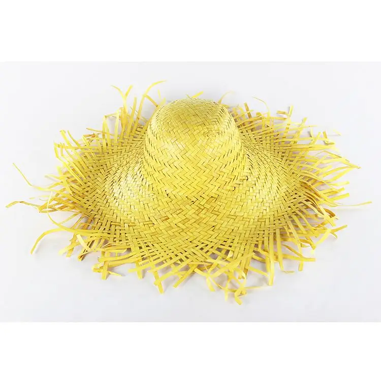 New Women Beach Hat Lady Cap Wide Brim Floppy Fold Summer Sun Straw Beach Hat