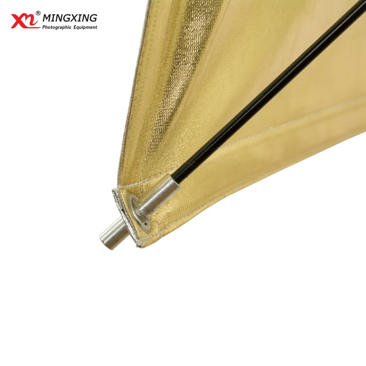 Shangyu photography equipment market white black gold silver translucent upright 5 in 1 square photo reflector