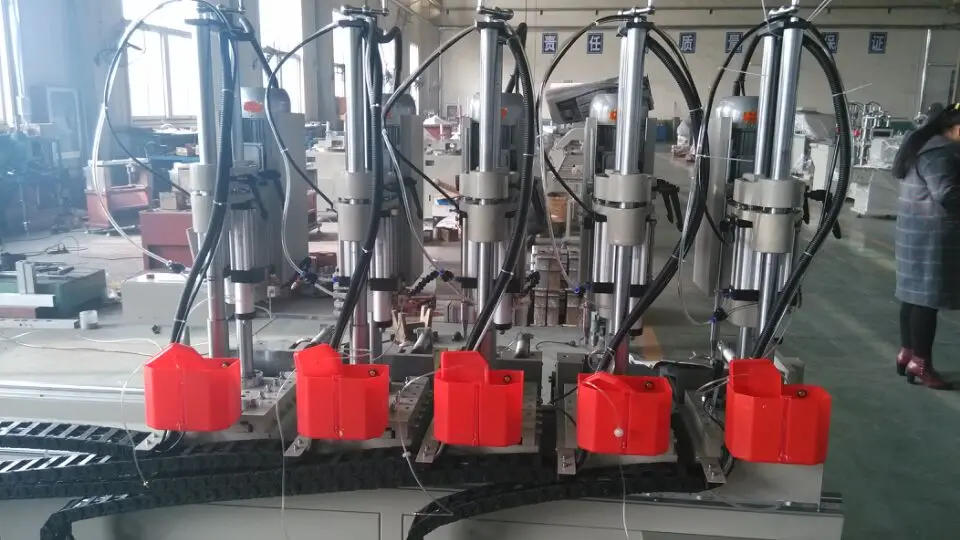 
Aluminum Profile Four Head Drilling Machine for aluminum door and window making machine 
