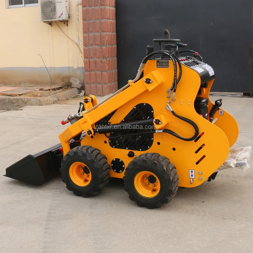 Shandong mini skid steer loader,compact skid steer loader with B&S/Kohler gasoline diesel engine