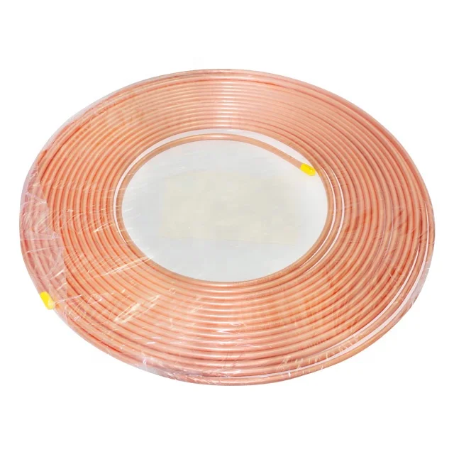 3/4 Copper Pipe Price Heat Exchanger Copper Tube  Air Conditioning Food Grade Copper Tube Pipe