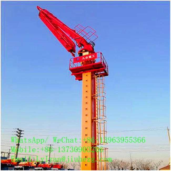 
Chinese factory supply HGY 21m 28m 32m self-climbing spider for sale 