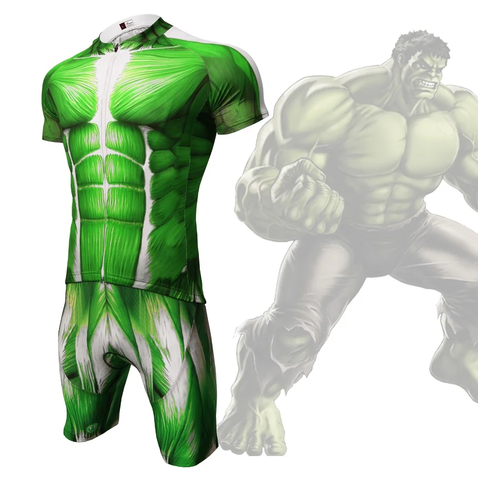 3D muscle man skeleton human meridian custom designs cycling jersey