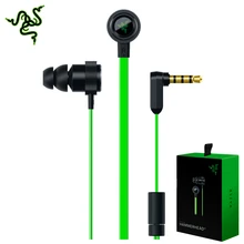 2016 New Razer Hammerhead V2 Pro Earphone With Microphone No Retail Box In Ear Gaming Headsets Noise Isolation Stereo Deep Bass