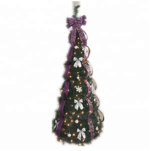 Wholesale Artificial collapsible pop up christmas tree for christmas decoration