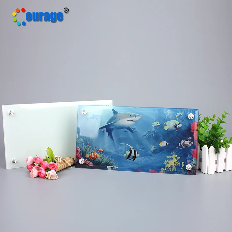 COURAGE New arrival fashion custom picture transparent photo frame (BL-29)