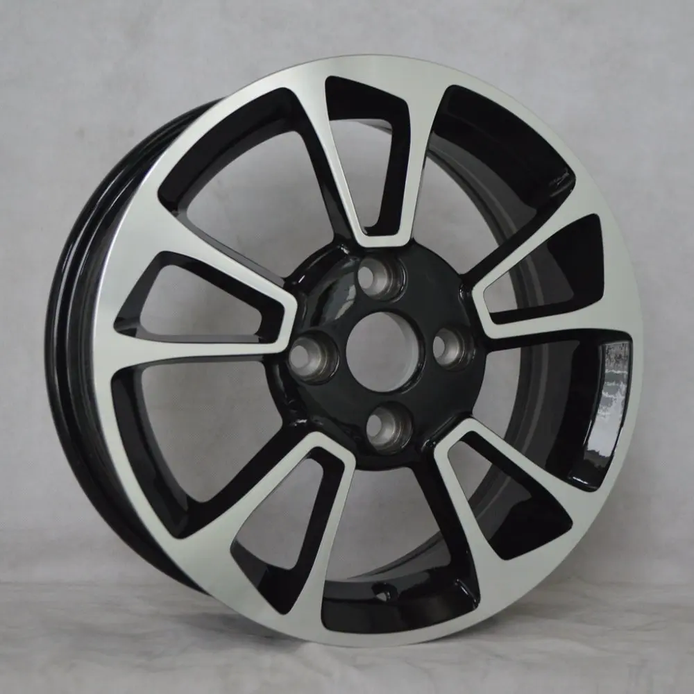 
Factory Hot Sales Car Alloy Wheel Rim With Black Machined Face 