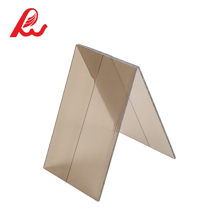 Пластиковые теплицы, УФ поликарбонатные полосатые листы