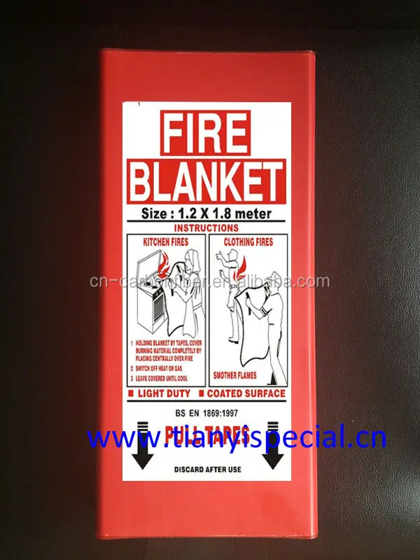 EN1869 2019  Price of Types  Fireproof E Glass Fiberglass Safety Emergency Rescue Life Fire  Blanket