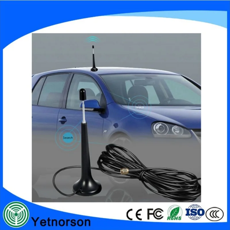 Лучшая Цена Магнитным Основанием UHF VHF Digital Indoor DVB DVB T Резиновая Утка Штыревая Антенна для Автомобиля