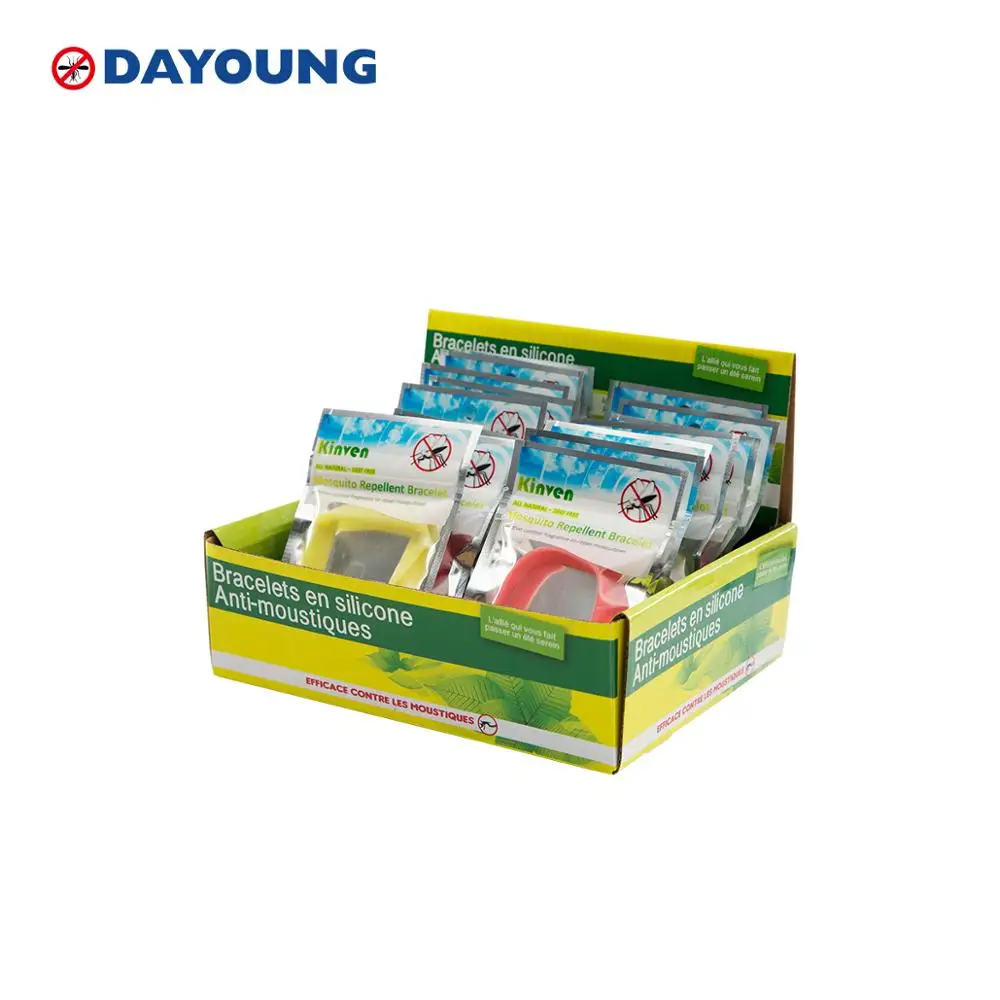 Dayoung 100% Citronella Oil Safe For Baby Deet Free Pest Control Silicone Mosquito Rpellent Bracelet bracelet anti moustiqu