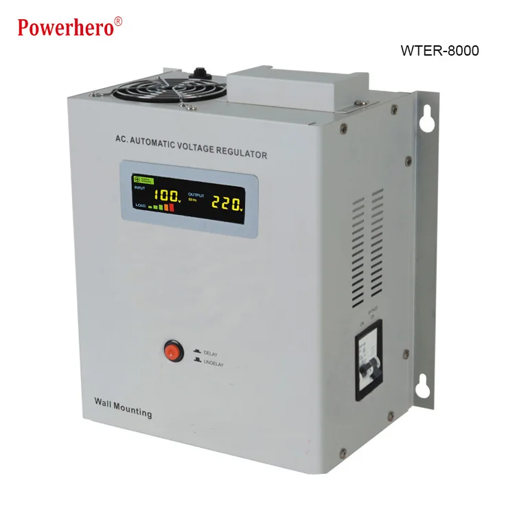 Высокое качество-благодаря адекватному соотношению цены 8KVA автоматический стабилизатор напряжения