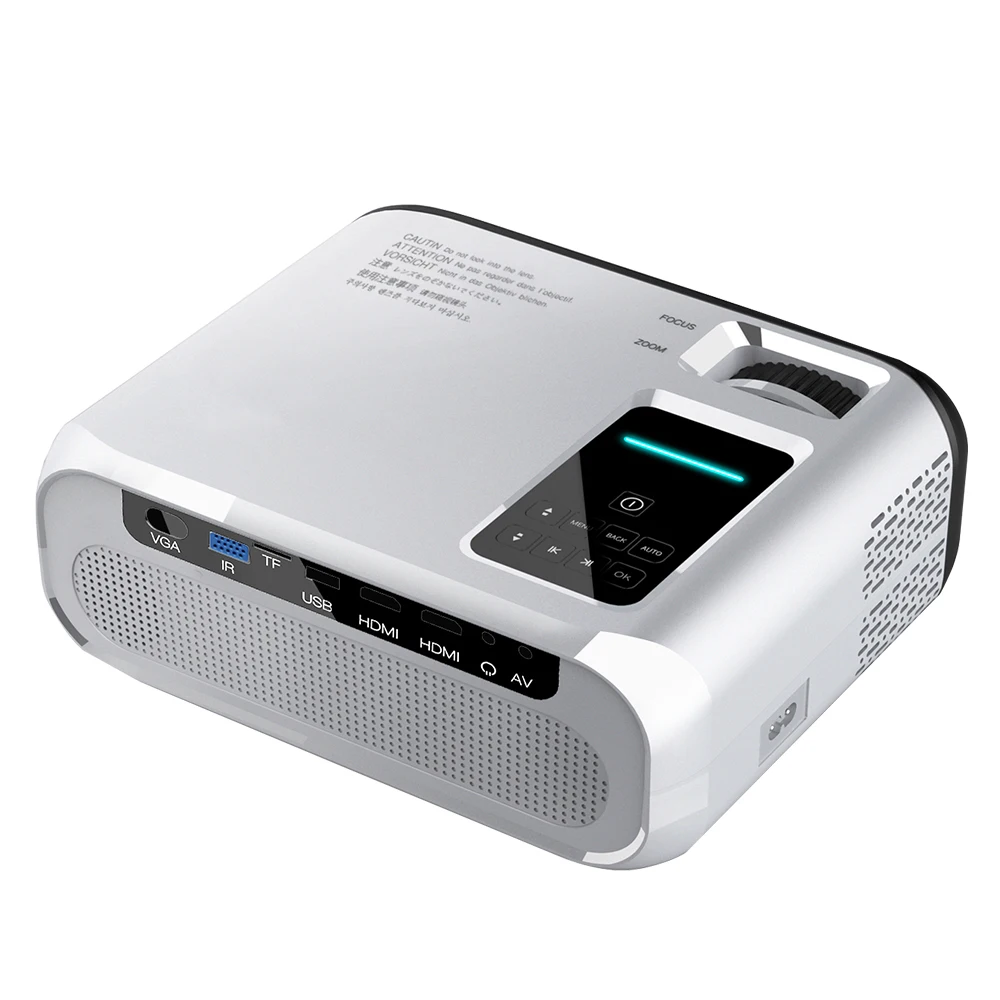 Home Theater E500S Projector 4500 lumen 1080p support Full HD Proyector TV Portable outdoor Projetor Video Multimedia Beamer