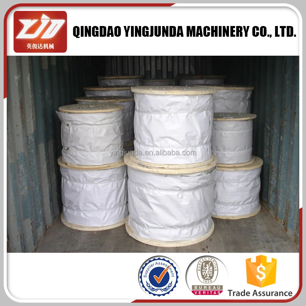 Winch Rope And PVC Zinc Coated Galvanized Steel Wire Rope Strand