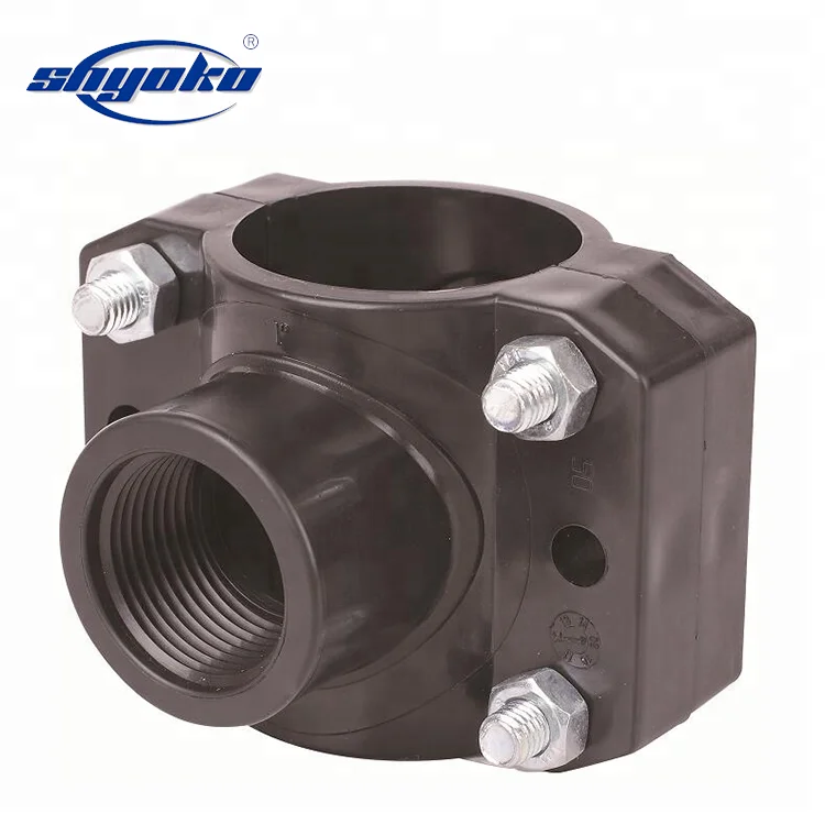 saddle clamp functional repairing joint pvc pipe clamp