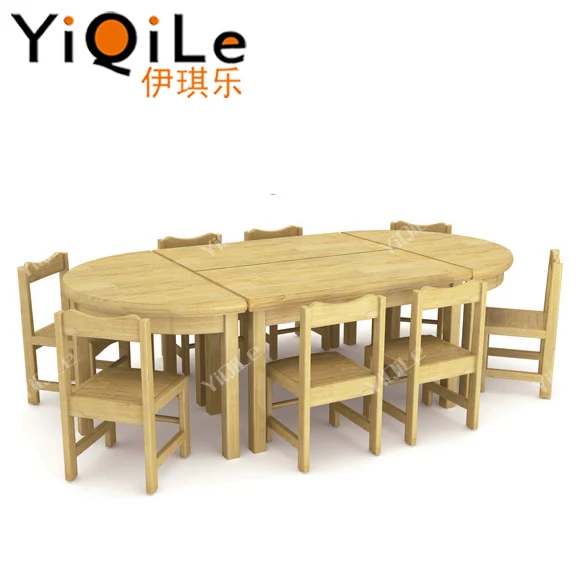 Antique cheap tables and chairs wooden kids desk and chairs preschool furniture