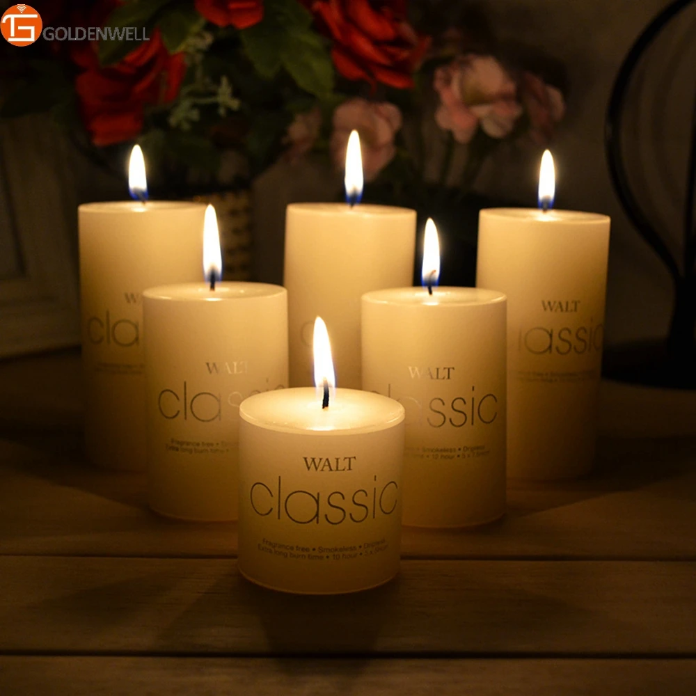 [WALT]Classic Pillar Candle/Luxury Square Candle/Gift Paraffin Square Candle