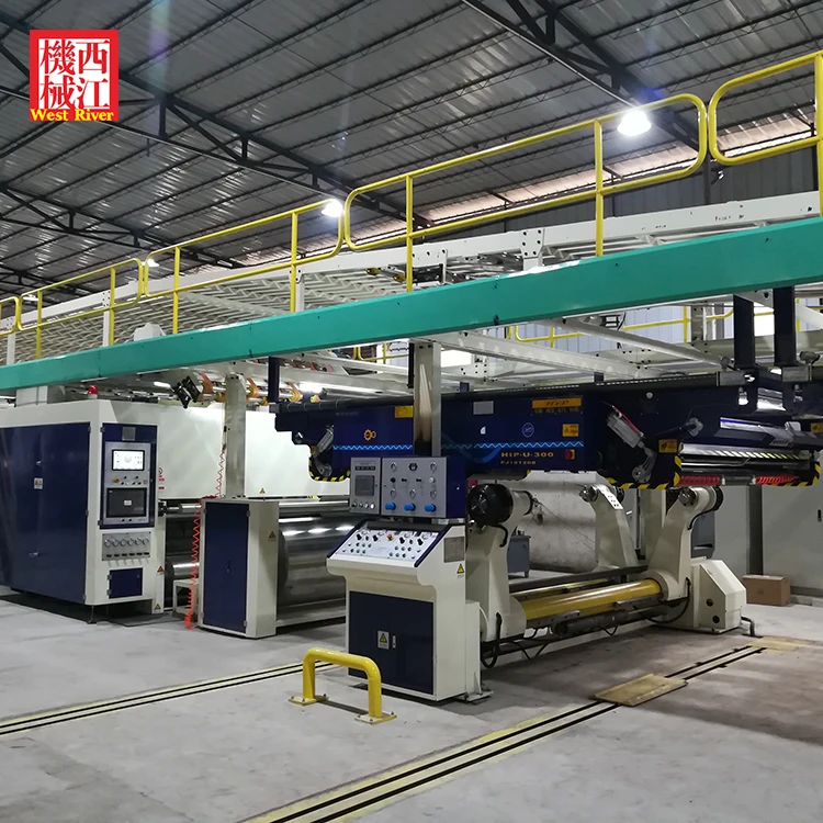 
Automatic Carton Box Making Machine Corrugated Board Production Lines 3/5/7Ply High Speed PLC Control 