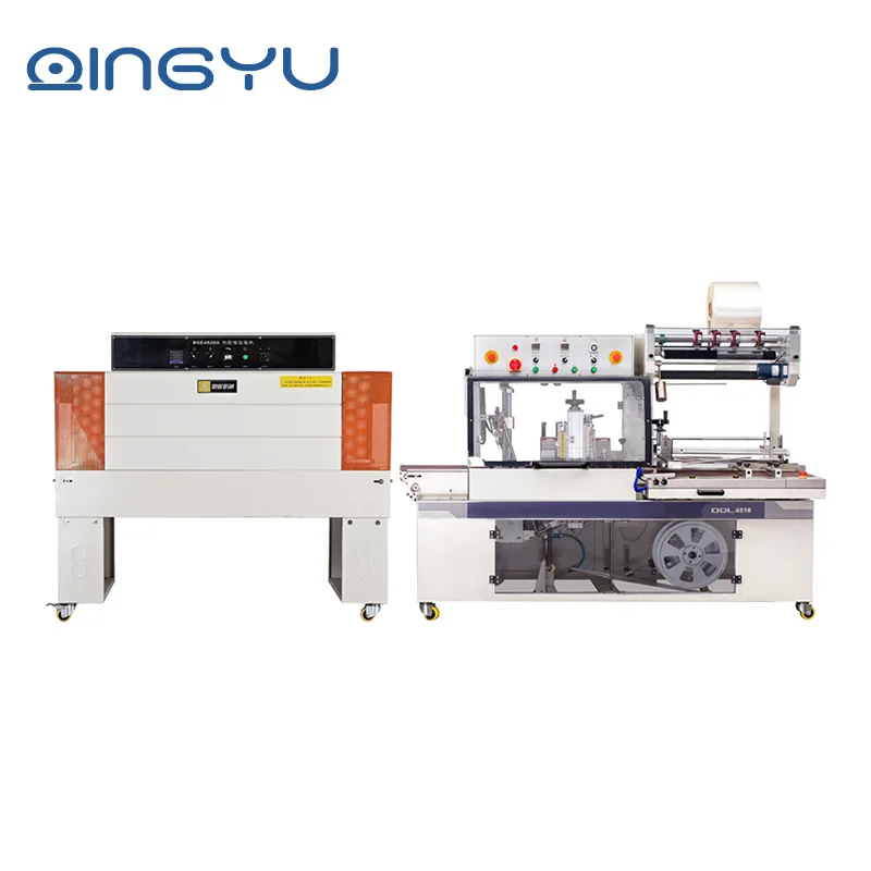 
The automatic packing film packaging tunnel wrap shrink wrapping machine 