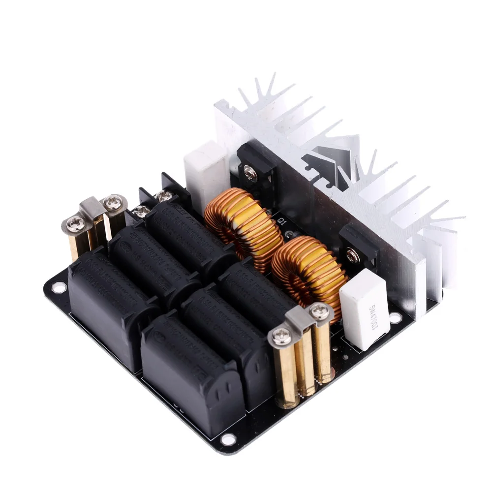 Low ZVS 12-48V 20A 1000W Low Voltage Induction Heating Board High Frequency Induction Heating Machine Module