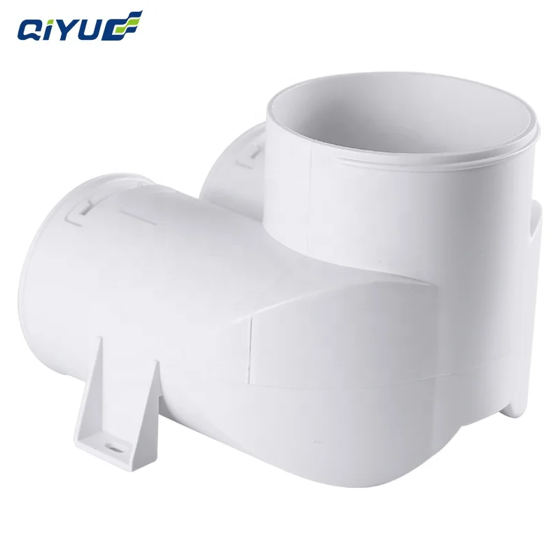 Top Quality HVAC Accessories PE Pipe Connector Pipe Tee