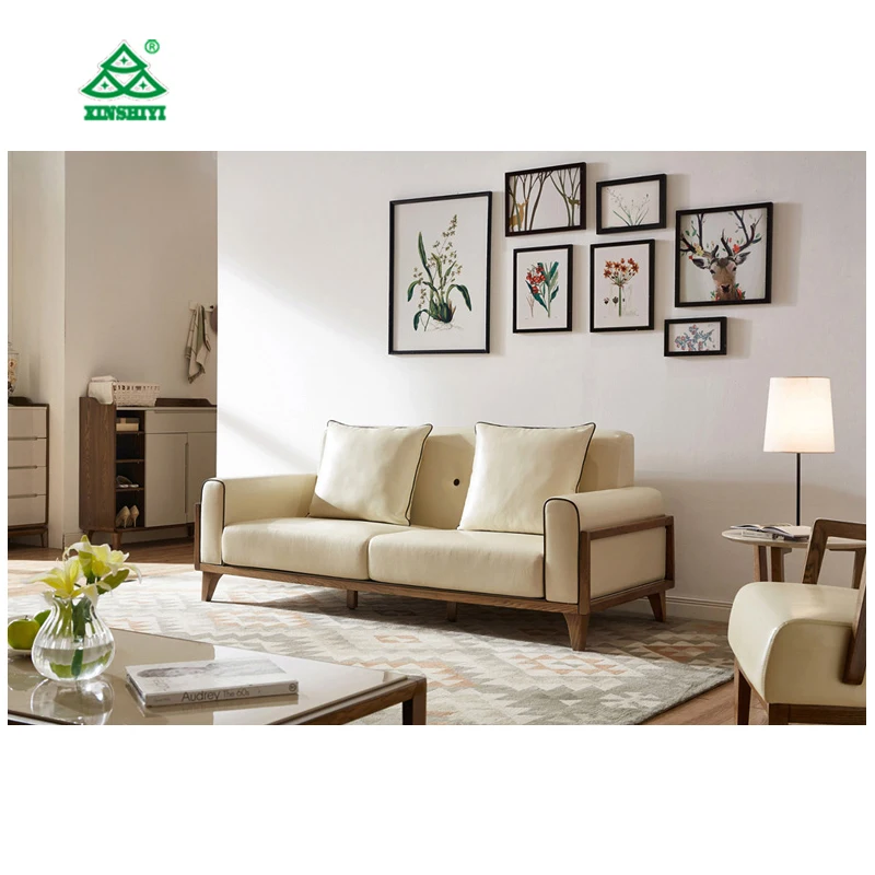 New design sleep sofa bed, wood furniture design sofa set chesterfield sofa including single / two seat / three seat