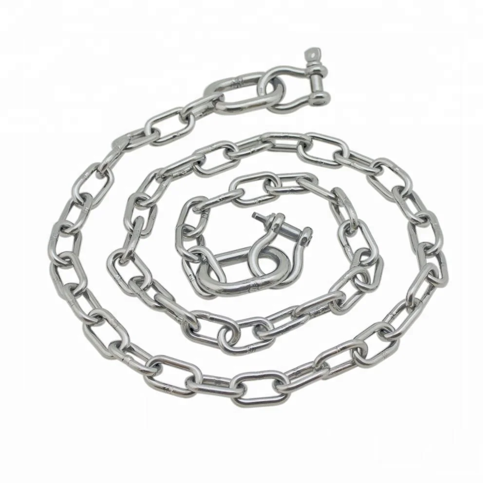Stainless steel 20mm link chain large link chain din766 link chain