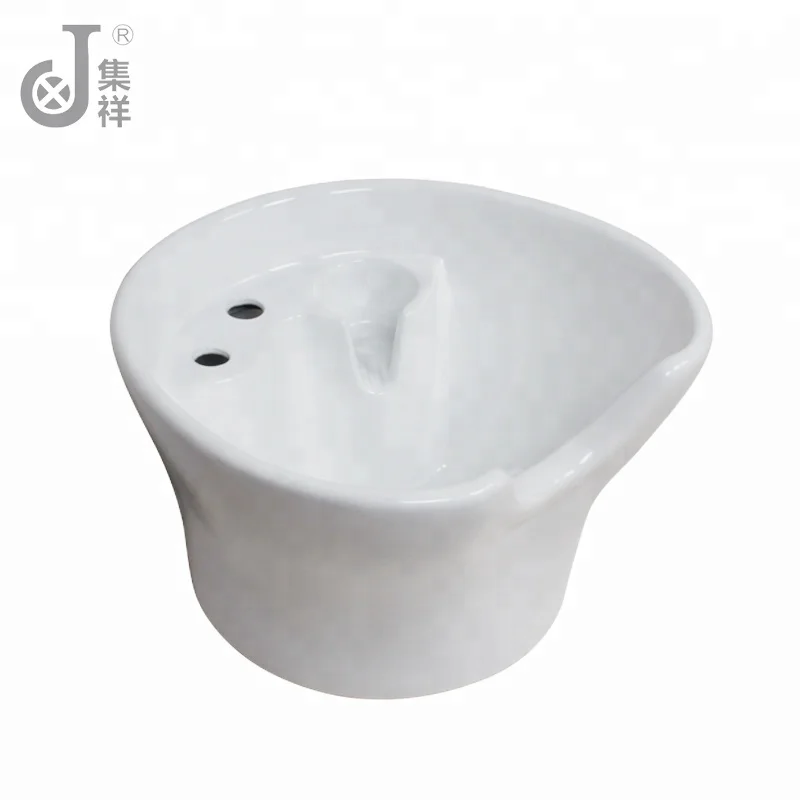 JXSY01 Salon Types Of Wash Basins Ceramic Backwash Basins For Hairdresser