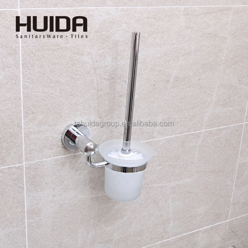 HUIDA low price bathroom accessories unique toilet brush cup holders