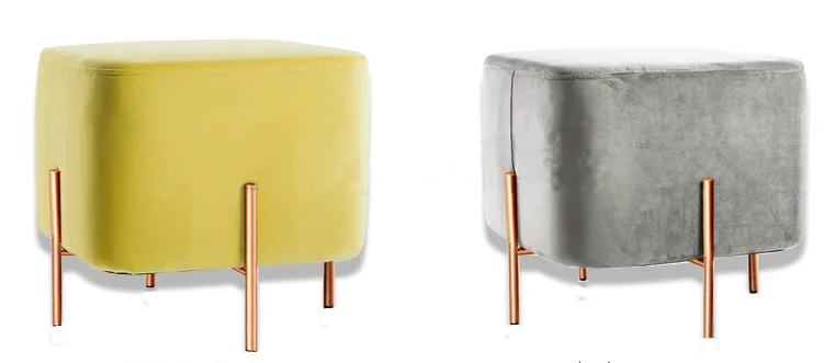 Wholesale price Elephant Long Bench Stainless Steel Stool & ottoman