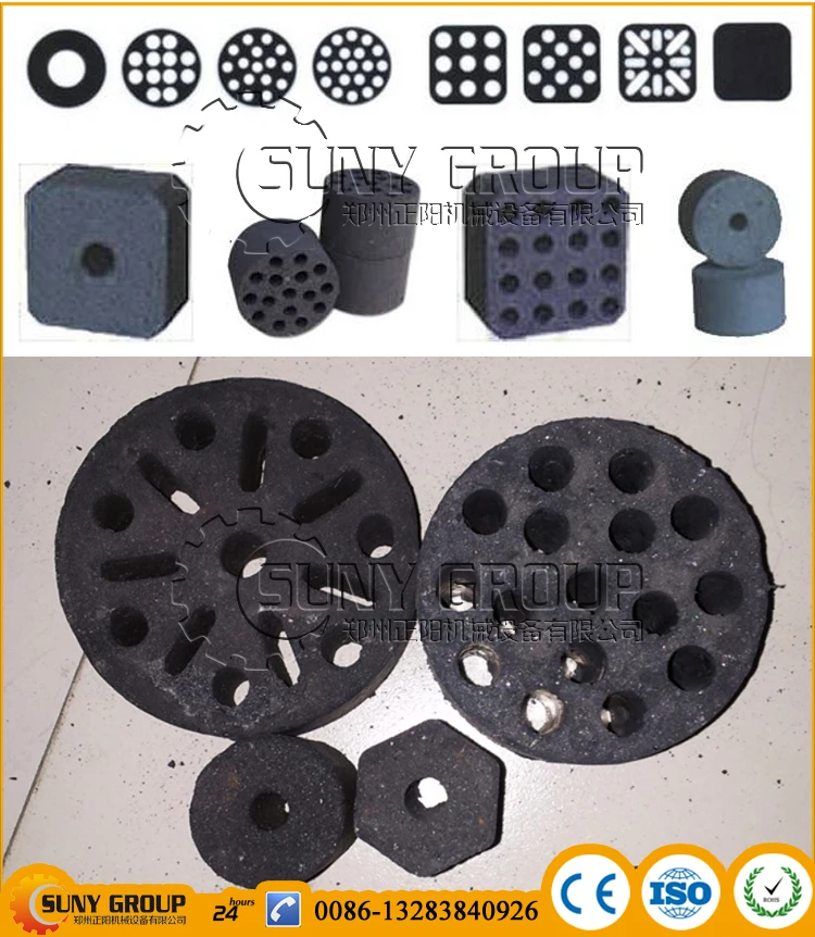 China Best coal powder briquette machine charcoal making line