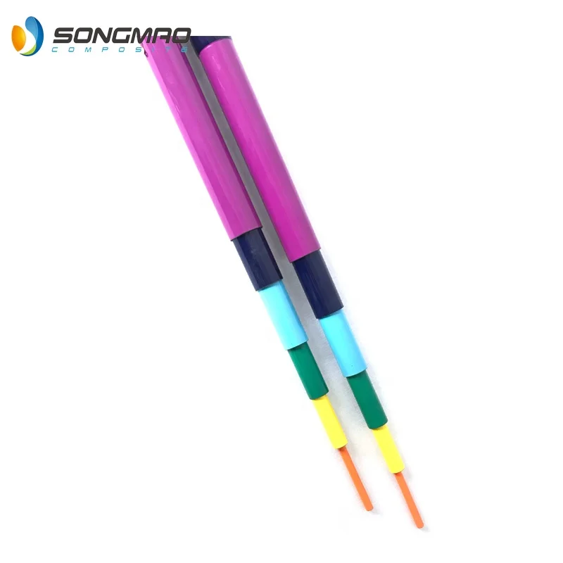 Hot selling 4m 6m fiberglass telescopic flag pole