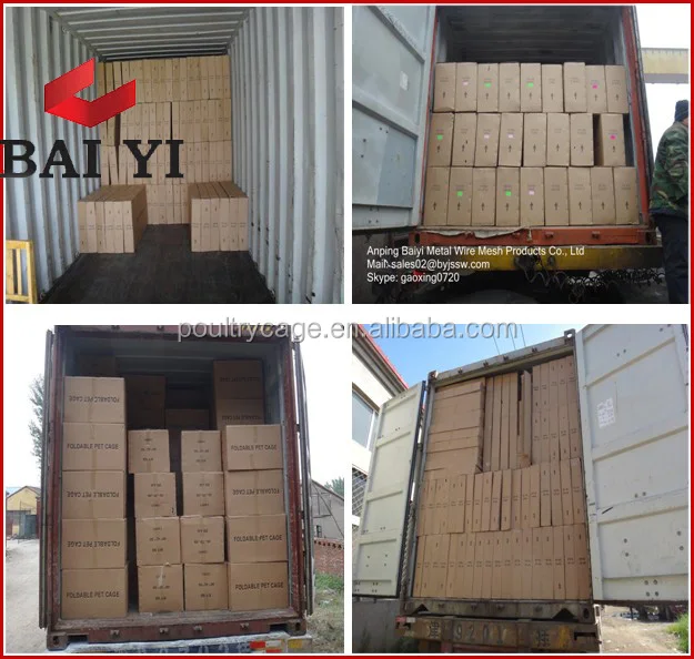 Лидер продаж 2019 цветные клетки для собак BAIYI продажи