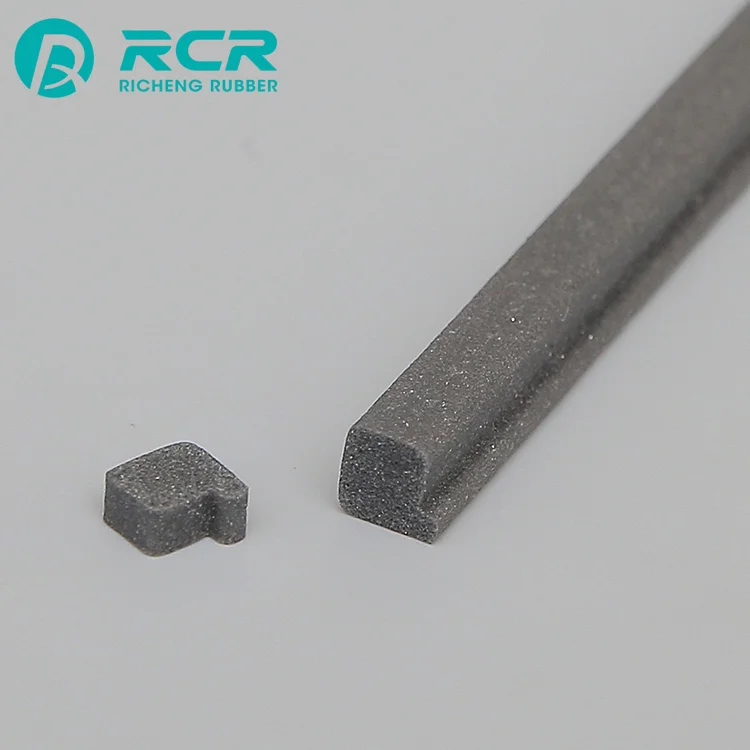 Customized shape foam silicone rubber window seal for Indoor lighting