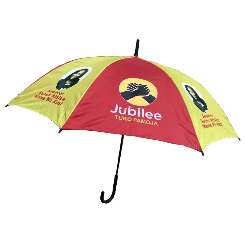 Printing logo for election umbrella  windproof golf umbrella made in China