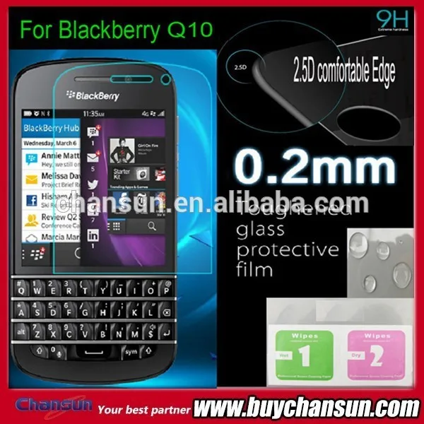 высокое качество для еёевики q10 сенсорным экраном стеклянной пленки