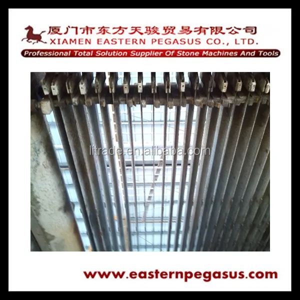 TJBM-80 Gangsaw for marble block stone cutting machine MULTI BLADE GANGSAW