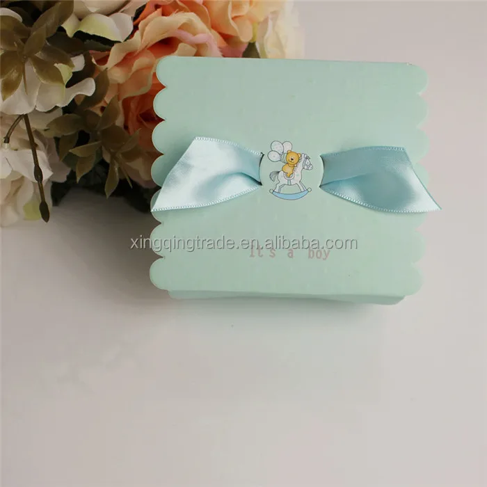Baby shower candy box New Baby Shower Birthday Party Favor Gift Bags