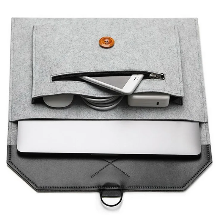 hot selling wool felt high quality computer bag laptop sleeve
