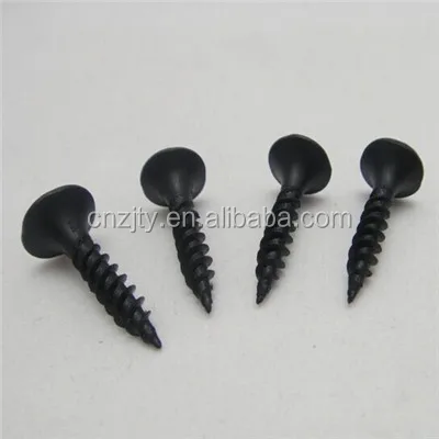 Black phosphating bugle head drywall screws, furniture connecting screws