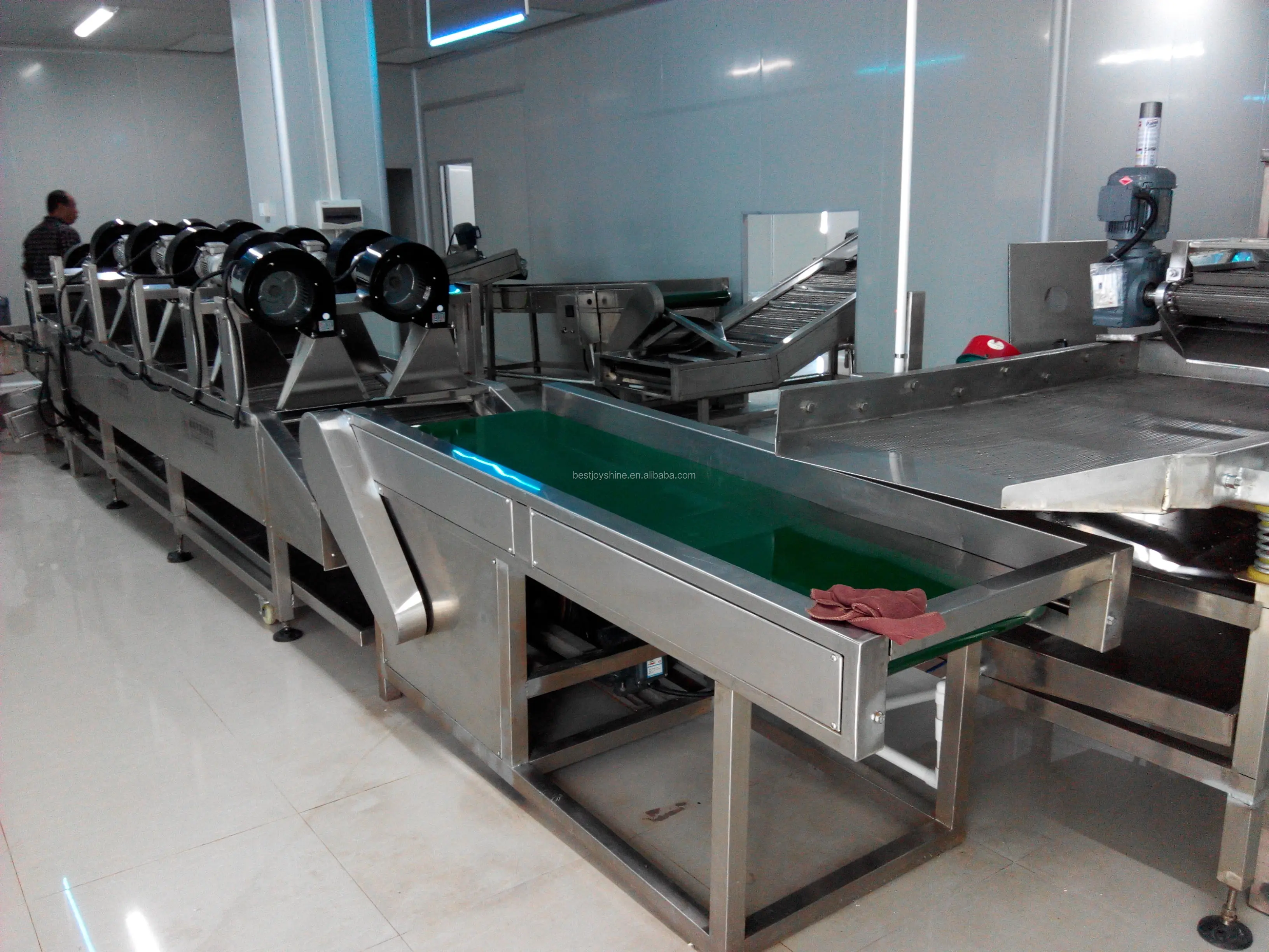 Factory Price Automatic Sweet Potato Finger Chips Machine Frozen French Fries Production Line