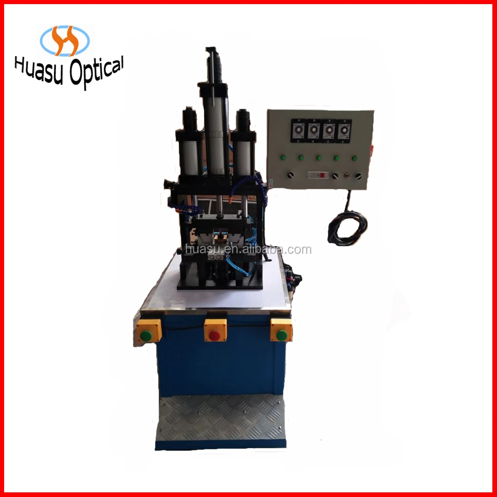 optical acetate glasses frames making machine acetate bridges fronts bending machine