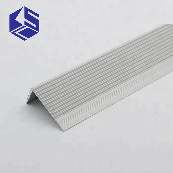 Top level 16mm light silver aluminum wall corner tile trim
